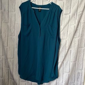 Teal/Blue Dress Tank